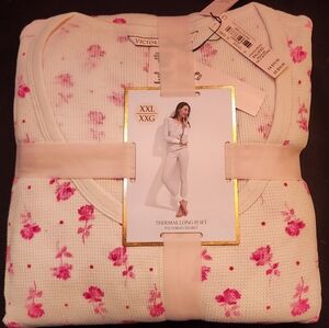 Victoria's Secret Pink Floral Pajamas
